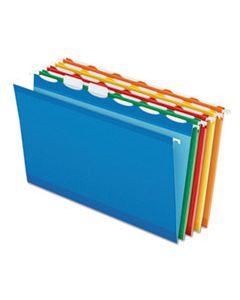 PFX42593 READY-TAB COLORED REINFORCED HANGING FOLDERS, LEGAL SIZE, 1/6-CUT TAB, ASSORTED, 25/BOX