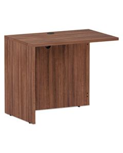 ALEVA353624WA ALERA VALENCIA SERIES REVERSIBLE RETURN/BRIDGE SHELL, 35W X 23 5/8D X 29 1/2H, MODERN WALNUT