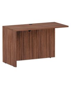 ALEVA354824WA ALERA VALENCIA SERIES REVERSIBLE RETURN/BRIDGE SHELL, 47 1/4W X 23 5/8D X 29 1/2H, MODERN WALNUT