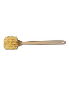 BWK4320 UTILITY BRUSH, POLYPROPYLENE FILL, 20" LONG, TAN HANDLE