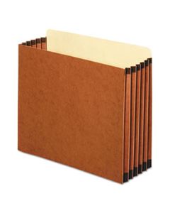 PFXFC1534P FILE CABINET POCKETS, 5.25" EXPANSION, LETTER SIZE, REDROPE, 10/BOX