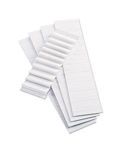 PFX242 BLANK INSERTS FOR HANGING FILE FOLDER 42 SERIES TABS, 1/5-CUT TABS, WHITE, 2" WIDE, 100/PACK