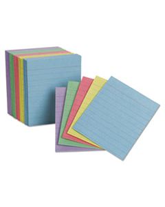 PFX10010 RULED MINI INDEX CARDS, 3 X 2 1/2, ASSORTED, 200/PACK