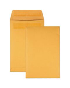 QUA43167 REDI-SEAL CATALOG ENVELOPE, #1, CHEESE BLADE FLAP, REDI-SEAL CLOSURE, 6 X 9, BROWN KRAFT, 100/BOX