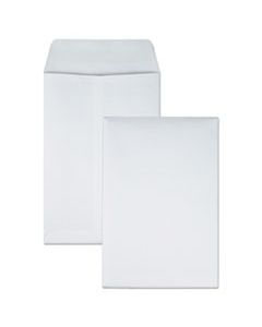 QUA43317 REDI-SEAL CATALOG ENVELOPE, #1 3/4, CHEESE BLADE FLAP, REDI-SEAL CLOSURE, 6.5 X 9.5, WHITE, 100/BOX