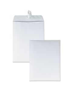 QUA44682 REDI-STRIP CATALOG ENVELOPE, #12 1/2, CHEESE BLADE FLAP, REDI-STRIP CLOSURE, 9.5 X 12.5, WHITE, 100/BOX