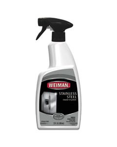 WMN108EA STAINLESS STEEL CLEANER AND POLISH, FLORAL SCENT, 22 OZ TRIGGER SPRAY BOTTLE