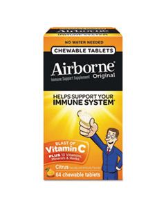 ABN18631 IMMUNE SUPPORT CHEWABLE TABLET, CITRUS, 64 COUNT