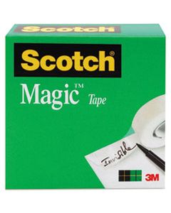 MMM810121296 MAGIC TAPE REFILL, 1" CORE, 0.5" X 36 YDS, CLEAR