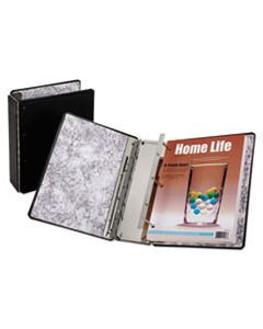 OXFC6193 CATALOG BINDER WITH EXPANDING POSTS, 3 POSTS, 5.5" CAPACITY, 11 X 8.5, BLACK