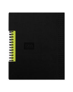 TOP56897 IDEA COLLECTIVE PROFESSIONAL WIREBOUND HARDCOVER NOTEBOOK, 5 7/8 X 8 1/4, BLACK