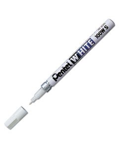 PEN100WS PERMANENT MARKER, FINE BULLET TIP, WHITE