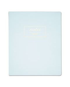 MEA59293 WORKSTYLE NOTEBOOK, 1 SUBJECT, WIDE/LEGAL RULE, AQUA COVER, 11 X 9, 80 SHEETS