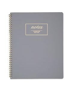 MEA59319 WORKSTYLE NOTEBOOK, 1 SUBJECT, WIDE/LEGAL RULE, GRAY COVER, 11 X 9, 80 SHEETS