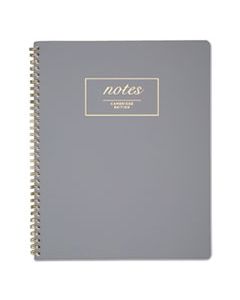 MEA59319 WORKSTYLE NOTEBOOK, 1 SUBJECT, WIDE/LEGAL RULE, GRAY COVER, 11 X 9, 80 SHEETS