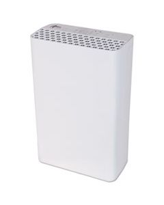 ALEAP101W 3-SPEED HEPA AIR PURIFIER, 215 SQ FT ROOM CAPACITY, WHITE