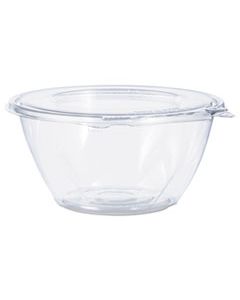 DCCCTR32BF TAMPER-RESISTANT, TAMPER-EVIDENT BOWLS WITH FLAT LID, 32 OZ, CLEAR, 150/CARTON