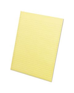 TOP21212 GLUE TOP PADS, WIDE/LEGAL RULE, 8.5 X 11, CANARY, 50 SHEETS, DOZEN