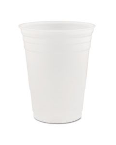 DCCP16 CONEX TRANSLUCENT PLASTIC COLD CUPS, 16 OZ, 50/SLEEVE, 20 SLEEVES/CARTON