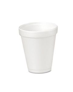 DCC4J4 FOAM DRINK CUPS, 4 OZ, 50/BAG, 20 BAGS/CARTON