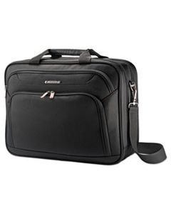 SML894331041 XENON 3 TOPLOADER BRIEFCASE, 16.5" X 4.75" X 12.75", POLYESTER, BLACK