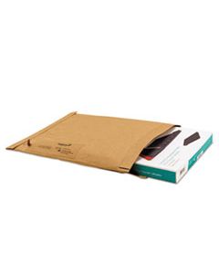 SEL63131 JIFFY PADDED MAILER, #0, PAPER LINING, FOLD FLAP CLOSURE, 6 X 10, NATURAL KRAFT, 250/CARTON