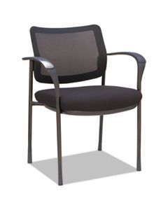 ALEIV4314A ALERA IV SERIES GUEST CHAIRS, 25.38" X 20.88" X 33", BLACK SEAT/BLACK BACK, BLACK BASE, 2/CARTON