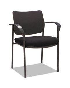 ALEIV4317A ALERA IV SERIES GUEST CHAIRS, 25.38" X 20.88" X 33", BLACK SEAT/BLACK BACK, BLACK BASE, 2/CARTON