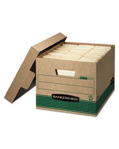 FEL1277008 STOR/FILE MEDIUM-DUTY STORAGE BOXES, LETTER/LEGAL FILES, 12" X 16.25" X 10.5", KRAFT, 20/CARTON