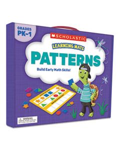 SHS823964 LEARNING MATS KIT, PATTERNS LEARNING GAME, 70 CARDS, AGES 3 AND UP