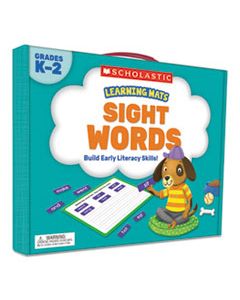 SHS823966 LEARNING MATS KIT, SIGHT WORD GAMES, 120 CARDS, AGES 5 AND UP