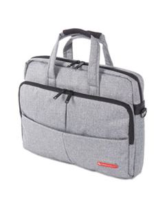SWZEXB1068SMGRY STERLING SLIM BRIEFCASE, HOLDS LAPTOPS 15.6", 3" X 3" X 11.75", GRAY