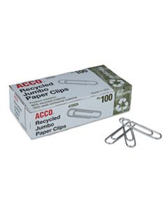 ACC72525 PAPER CLIPS, JUMBO, SILVER, 1,000/PACK