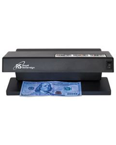 RSIRCD1000 ULTRAVIOLET COUNTERFEIT DETECTOR, U.S. CURRENCY, 10.6" X 4.7" X 4.7", BLACK