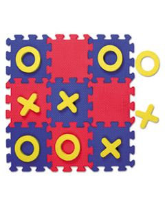 CKC4392 WONDERFOAM EARLY LEARNING, TIC TAC TOE PUZZLE MAT, AGES 3 AND UP