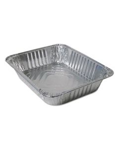 DPK4200100 ALUMINUM STEAM TABLE PANS, HALF SIZE, DEEP, 100/CARTON