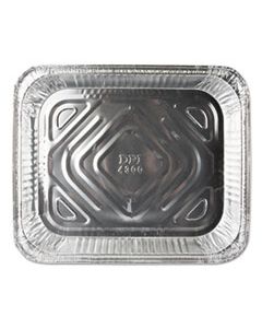 DPKFS4300100 ALUMINUM STEAM TABLE PANS, HALF SIZE, SHALLOW, 100/CARTON