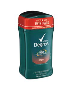 UNI08633PK MEN DRY PROTECTION ANTIPERSPIRANT, SPORT SCENT, 2.7 OZ, 2/PACK