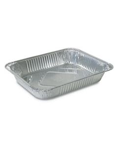 DPK4255100 ALUMINUM STEAM TABLE PANS, HALF SIZE, MEDIUM, 100/CARTON