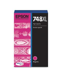 EPST748XL320 T748XL320 (748XL) DURABRITE PRO HIGH-YIELD INK, 4000 PAGE-YIELD, MAGENTA