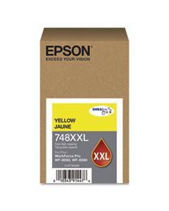 EPST748XXL420 T748XXL420 (748XXL) DURABRITE PRO EXTRA HIGH-YIELD INK, 7000 PAGE-YIELD, YELLOW