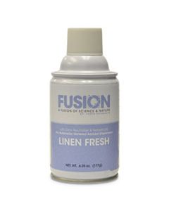 FRSMA12LF FUSION METERED AEROSOLS, LINEN FRESH, 6.25 OZ, 12/CARTON