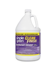 SMP01128EA CLEAN FINISH DISINFECTANT CLEANER, 1 GAL BOTTLE, HERBAL
