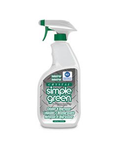 SMP19024 SIMPLE GREEN CRYSTAL INDUSTRIAL CLEANER/DEGREASER, 24OZ BOTTLE, 12/CARTON