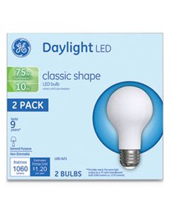 GEL31181 LED CLASSIC DAYLIGHT A21 LIGHT BULB, 10 W, 2/PACK