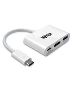 TRPU44406NH4UC USB 3.1 GEN 1 USB-C TO HDMI 4K ADAPTER, USB-A/USB-C PD CHARGING PORTS