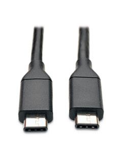 TRPU420003 USB 3.1 GEN 1 (5 GBPS) CABLE, USB TYPE-C (USB-C) TO USB TYPE-C (M/M), 3A. 3 FT
