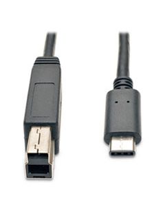 TRPU422003 USB 3.1 GEN 1 (5 GBPS) CABLE, USB TYPE-C (USB-C) TO USB 3.0 TYPE-B (M/M), 3 FT.
