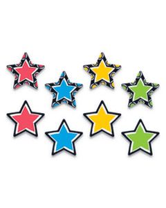 TEPT10660 BOLD STROKES STARS CLASSIC ACCENTS VARIETY PACK, BLUE/GREEN/RED/YELLOW