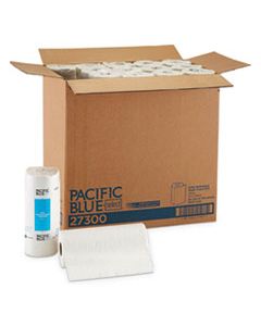 GPC27300 PACIFIC BLUE SELECT PERFORATED PAPER TOWEL, 8 4/5X11, WHITE, 100/ROLL, 30 RL/CT